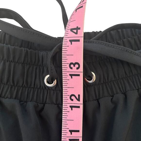 GIRLFRIEND COLLECTIVE Black Luxe Wide Leg Pant 29" Medium NWT - Picture 14 of 14